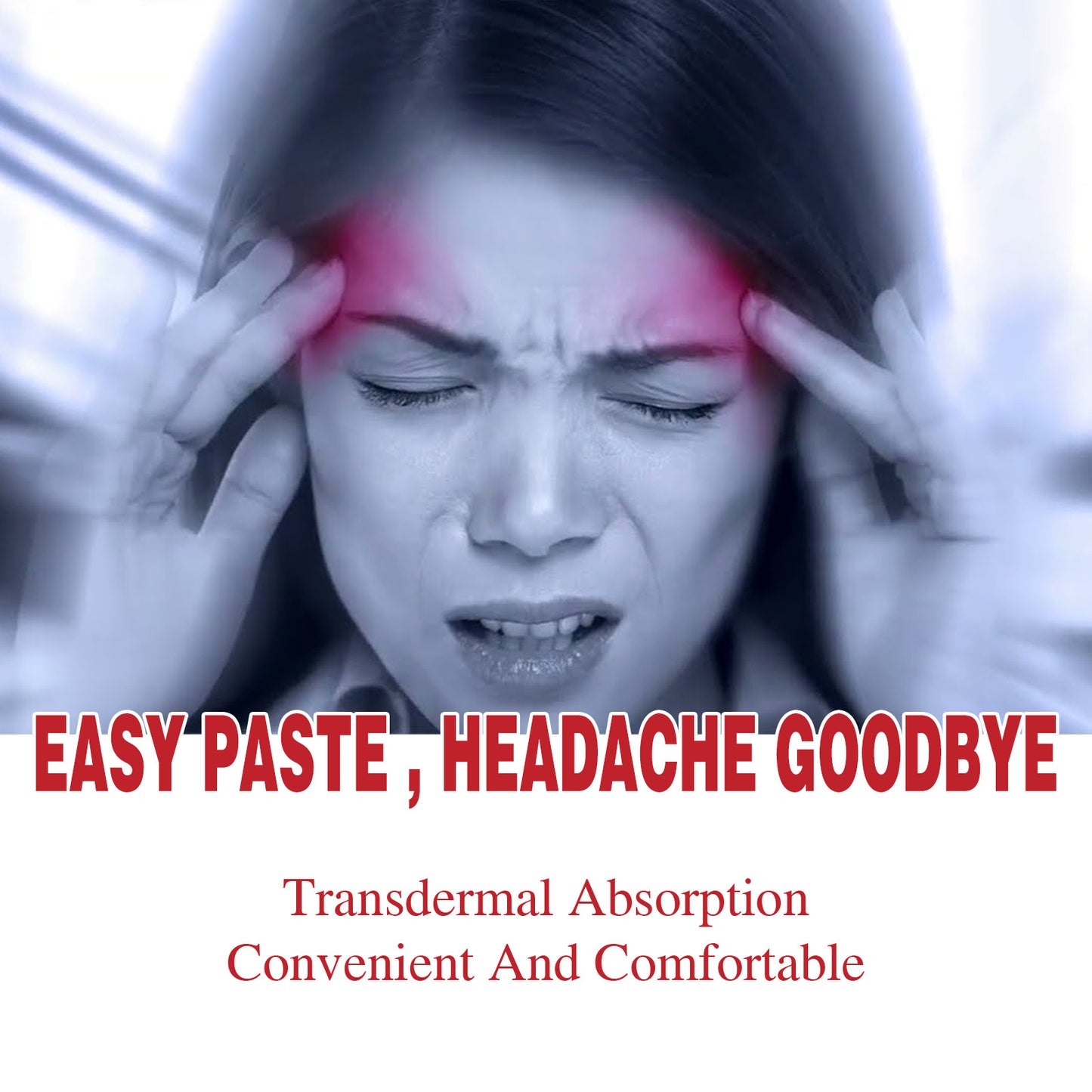 Herbal headache Relief Patches ( 10 pcs )