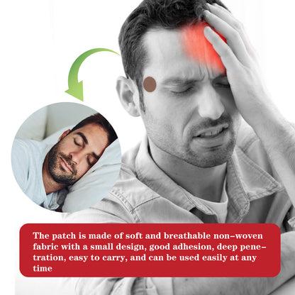 Herbal headache Relief Patches ( 10 pcs )
